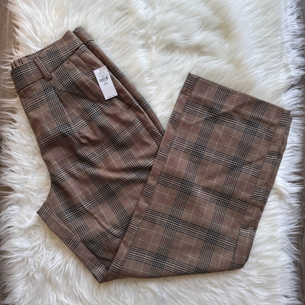 Old Navy Taylor Wide Leg Trousers Suit Pants Extra High Rise Small Petite SP